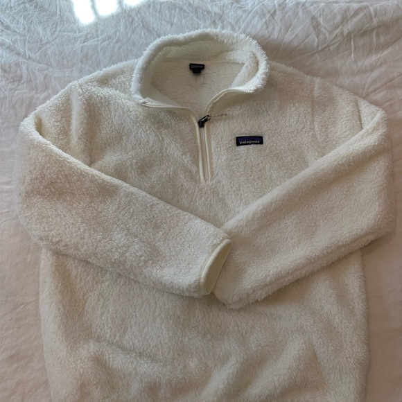 White Patagonia Fleece Zip - Picture 6 of 6
